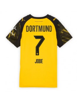 Billige Borussia Dortmund Jobe Bellingham #7 Hjemmedrakt Dame 2025-26 Kortermet